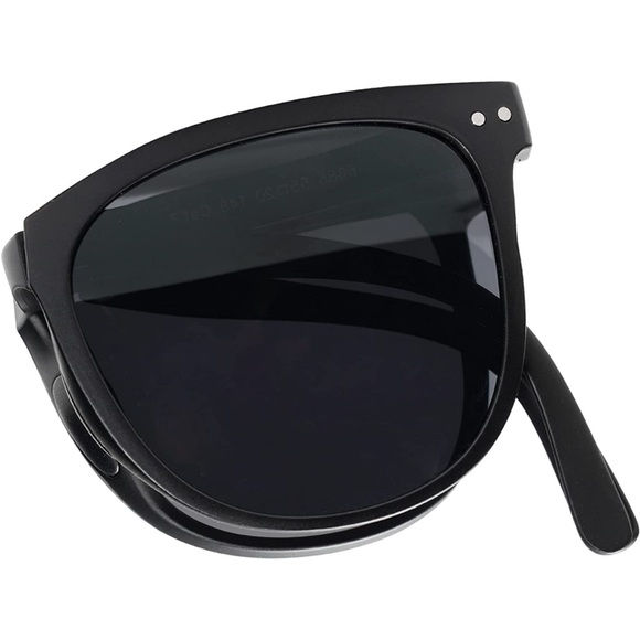 Black Folding Air Cushion Sunglasses